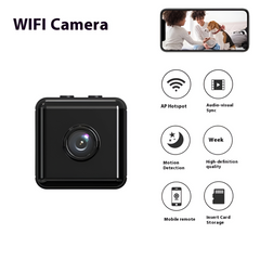 VELQIRA - Mini WiFi Security Camera for Discreet Indoor Monitoring