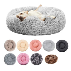 PAWVELLE - Plush Round Pet Sofa for Cozy Statement Seating