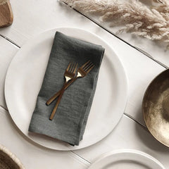 LINUVIA - Pure Linen Napkin Set for Artfully Layered Tables