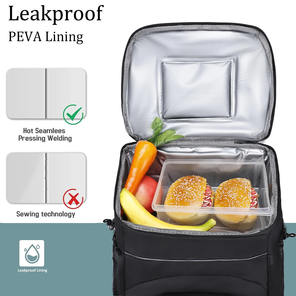 COOLTERRA - 33L Cooler Backpack for Fresh Food and Leak-Resistant Carry
