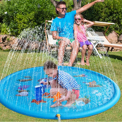 SUMMERWAVE - Large Inflatable Splash Mat for Cool Backyard Play