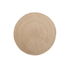 WOVELIA - Round Woven Placemat for Artistic Heat Protection
