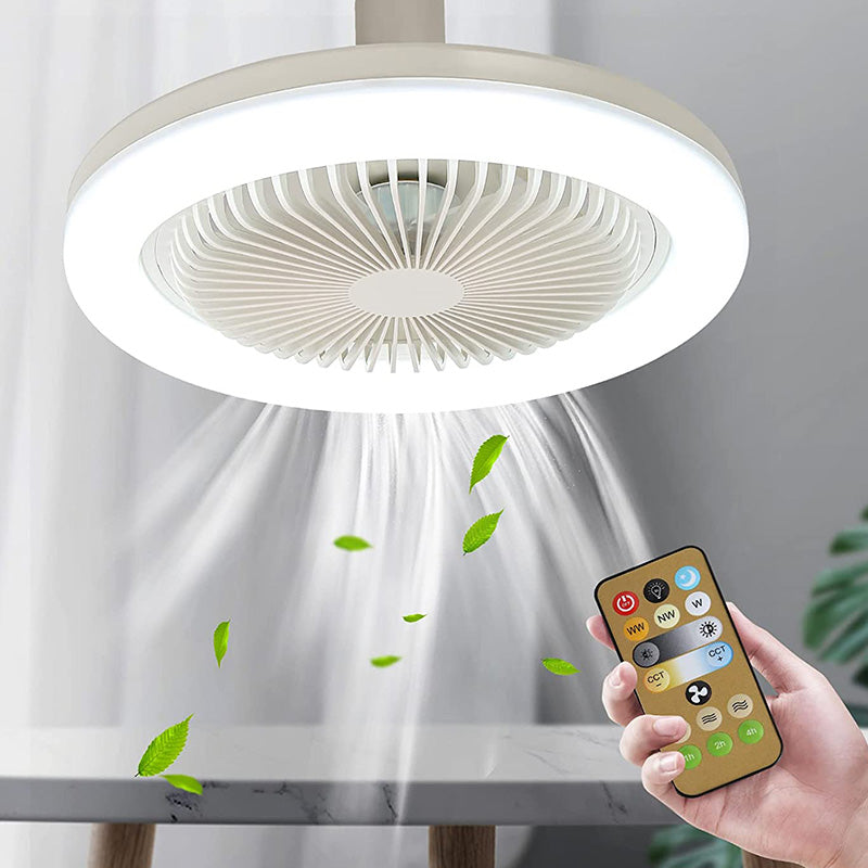 LIGHTBREEZE - Sculptural LED Ceiling Fan for Light and Airflow