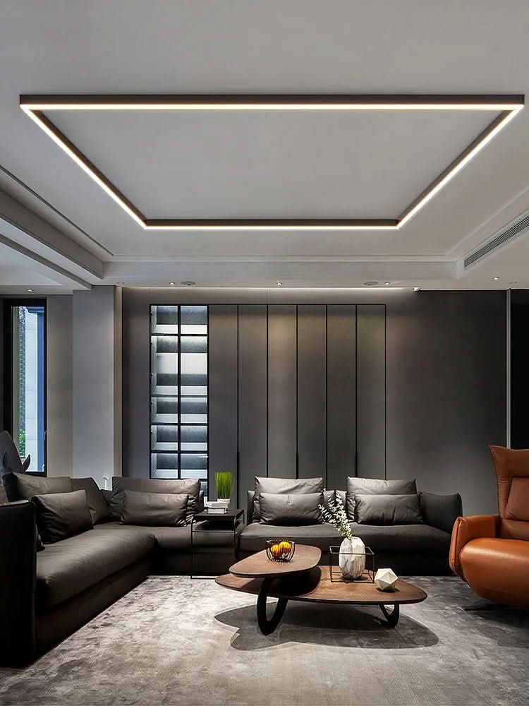 VELQORA - Sculptural LED Ceiling Lamp for Balanced Room Lighting
