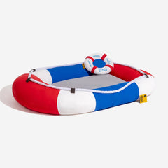 RAVYLO - Boat-Shaped Cooling Pet Bed for Summer Comfort