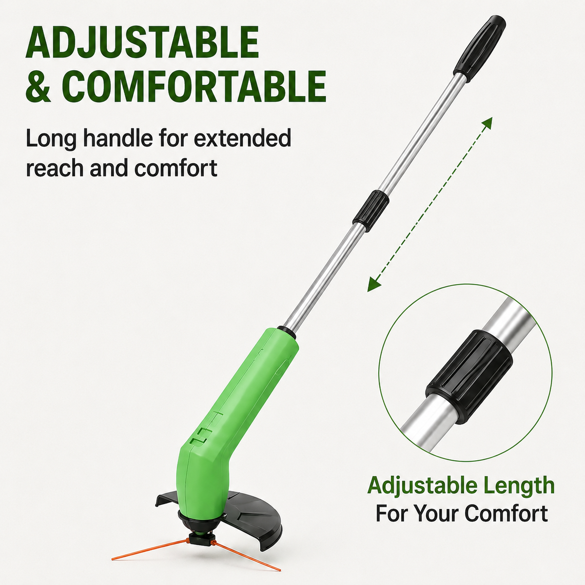 TRIMMASTER - Cordless Mini Grass Trimmer for Precise Lawn Edging