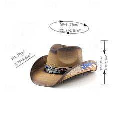 EAGLORY - Patriotic Cowboy Hat for Standout Anniversary Style