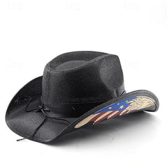 EAGLORY - Patriotic Cowboy Hat for Standout Anniversary Style