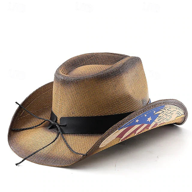 EAGLORY - Patriotic Cowboy Hat for Standout Anniversary Style