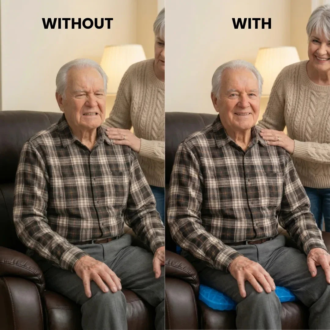 GELVIRA - Gel Seat Cushion for Pressure Relief and Lasting Comfort