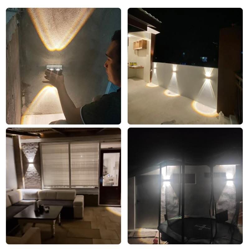 YARDGLOW - Modern Outdoor Wall Light for Safer Entryways