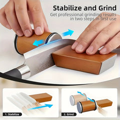 HONVIRA - Diamond Sharpening Set With Magnetic Angle Control