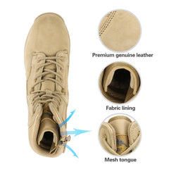 VELDRIK - Waterproof Tactical Boots for All-Day Outdoor Support