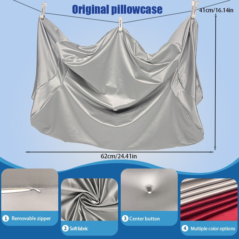 VELYORA - Butterfly Neck Pillow Cover for Sculptural Seating Comfort