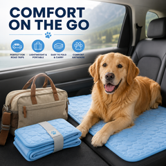 CALYVRA - Extra-Large Cooling Pet Mat for a Dedicated Retreat