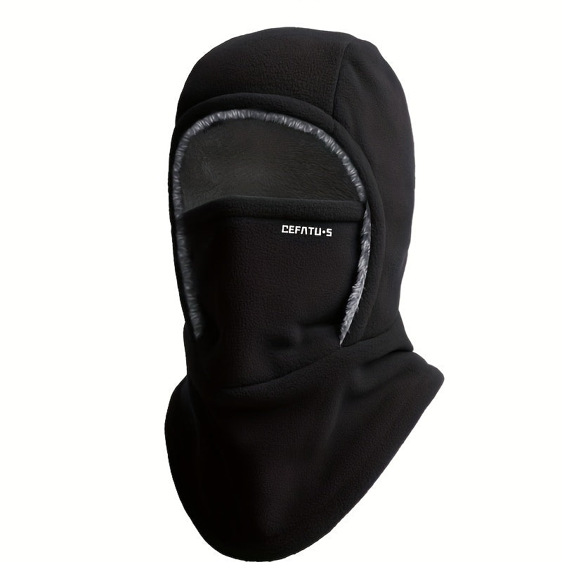 NIVORIN - Knitted Hood Scarf for Windproof Winter Face Protection