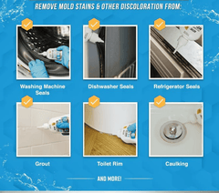 MYZELVA - Mold Removal Gel for Cleaner Grout and Damp Areas