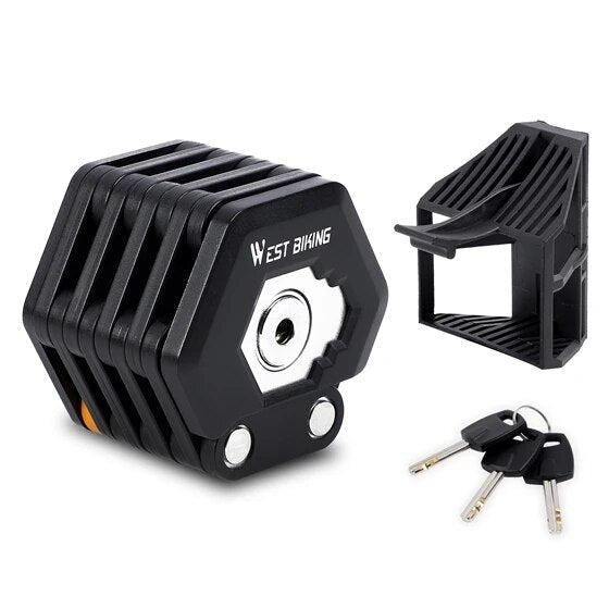 FOLDARA - Compact Folding Bike Lock for Secure Daily Rides