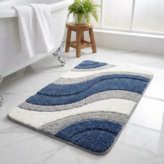 MIRELVA - Cashmere-Soft Bath Rug for Dry, Slip-Free Floors