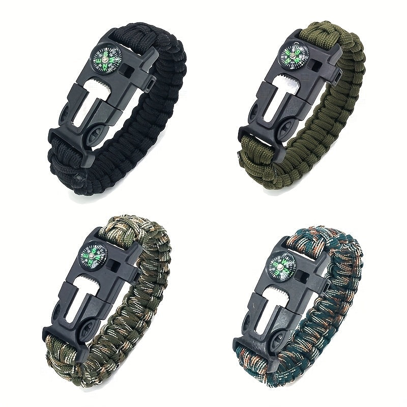 SURVIBRAID - 5-In-1 Survival Bracelet for Emergency Readiness