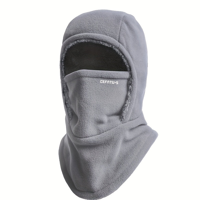 NIVORIN - Knitted Hood Scarf for Windproof Winter Face Protection
