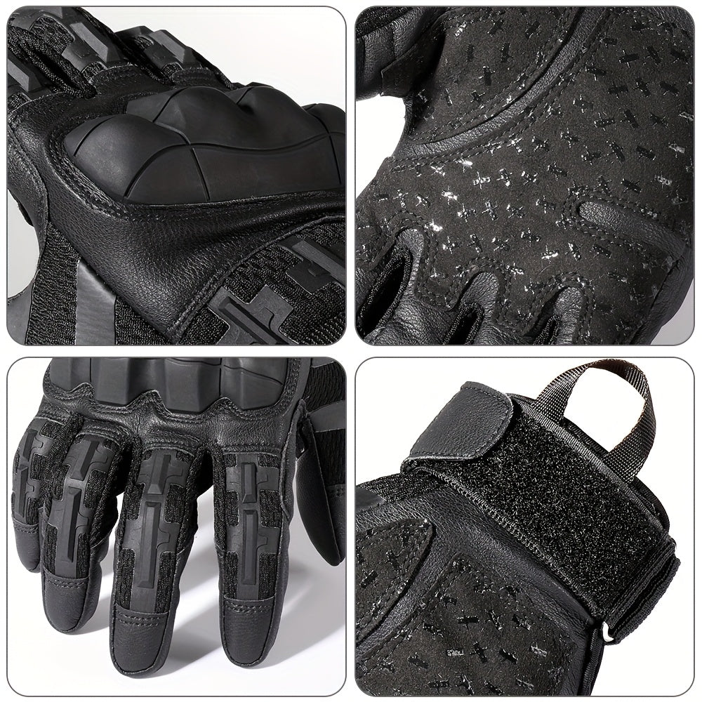 GRIPVORA - Hard-Shell Touchscreen Gloves for Outdoor Protection