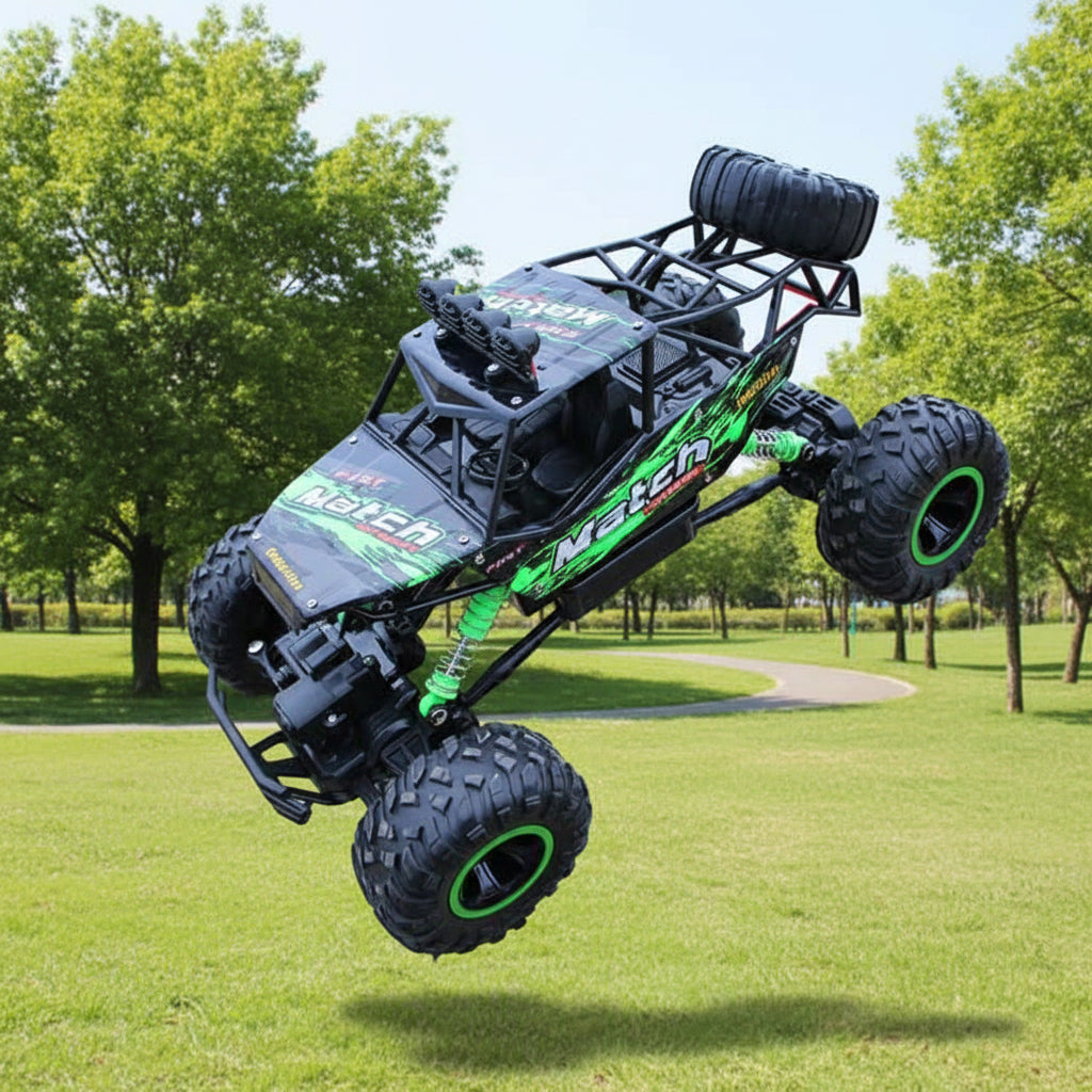 MUDRIVO - 4x4 RC Monster Truck for Confident Off-Road Control