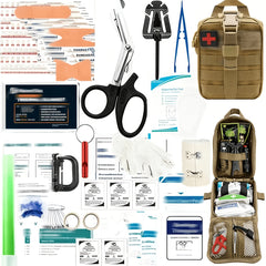 AIDVORA - Portable MOLLE First Aid Kit for Outdoor Emergencies