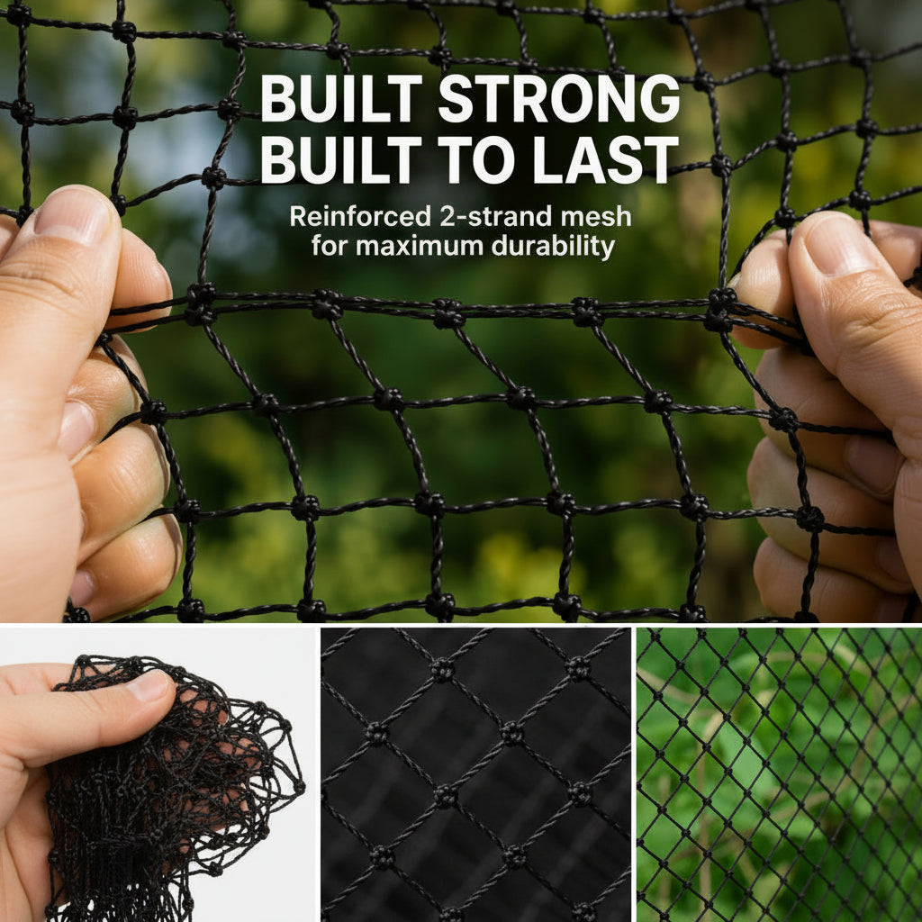 FARMGUARD - Garden Netting for Protecting Crops From Birds