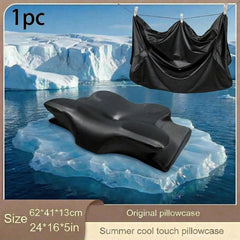 VELYORA - Butterfly Neck Pillow Cover for Sculptural Seating Comfort