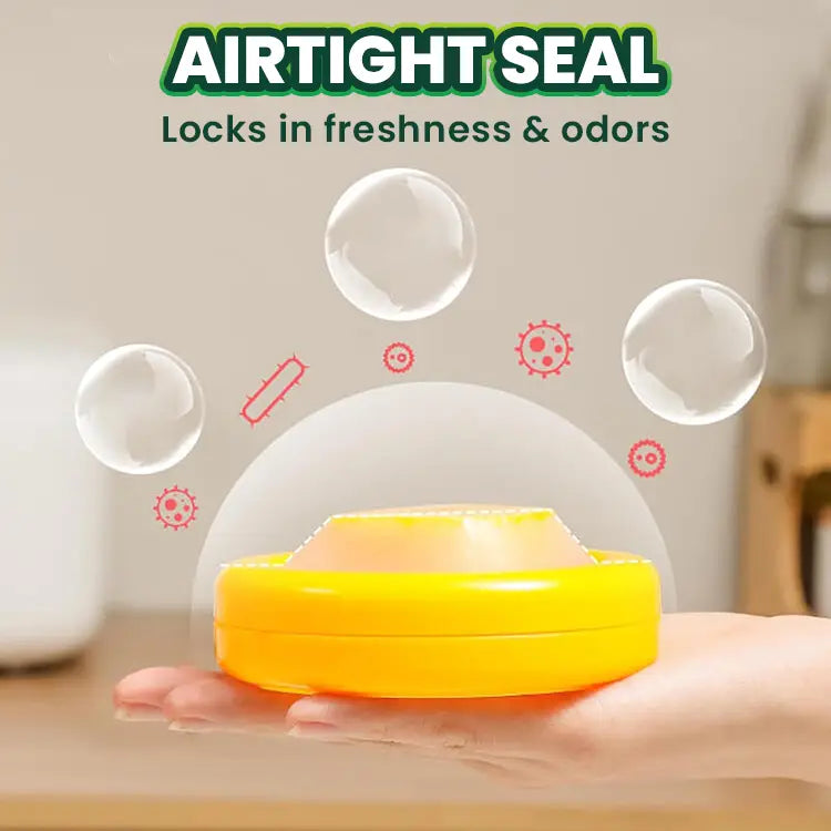 LOCKAFRESH - Reusable Silicone Stretch Covers That Keep Food Fresh