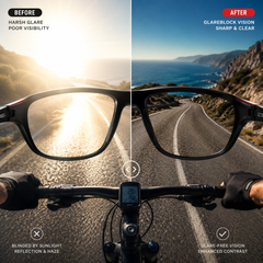 GLAREBLOCK - Polarized Sport Sunglasses for Glare-Free Vision