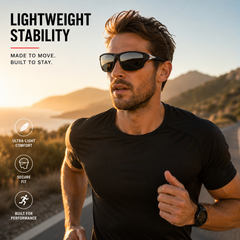 GLAREBLOCK - Polarized Sport Sunglasses for Glare-Free Vision