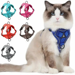 FELNIVO - Escape-Resistant Y-Shaped Cat Harness for Safer Walks