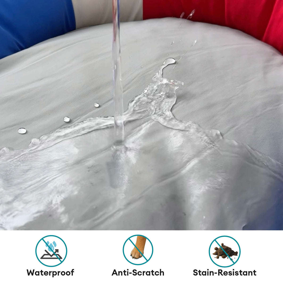 RAVYLO - Boat-Shaped Cooling Pet Bed for Summer Comfort