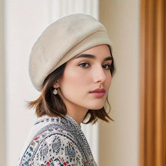 LUNAVRE - Wool Beanie for Warmth With Parisian Style
