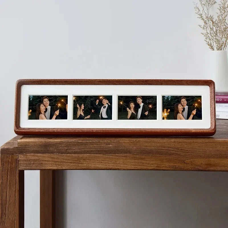 LIGNIVO - Wooden Multi-Photo Frame for Perfectly Aligned Memories