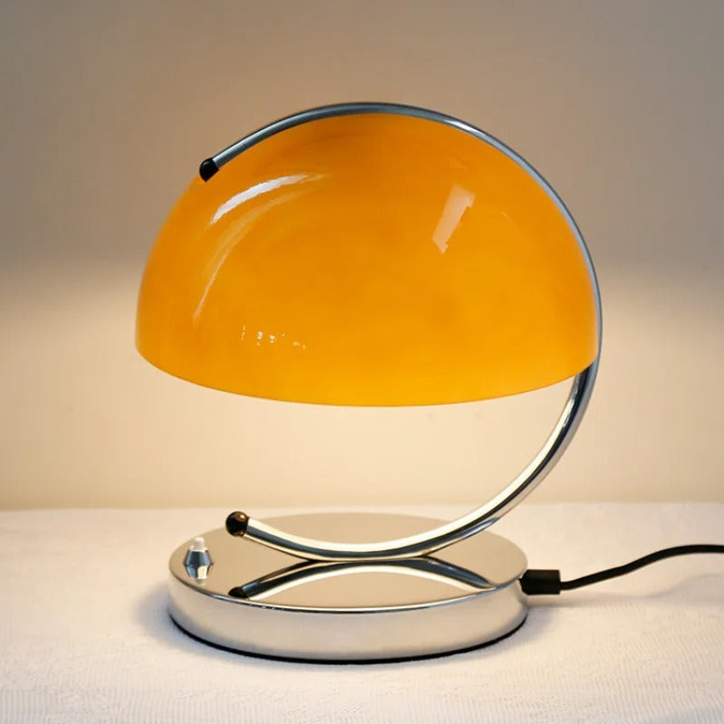 LUVETRA - Scandinavian Glass Table Lamp for Soft Ambient Light