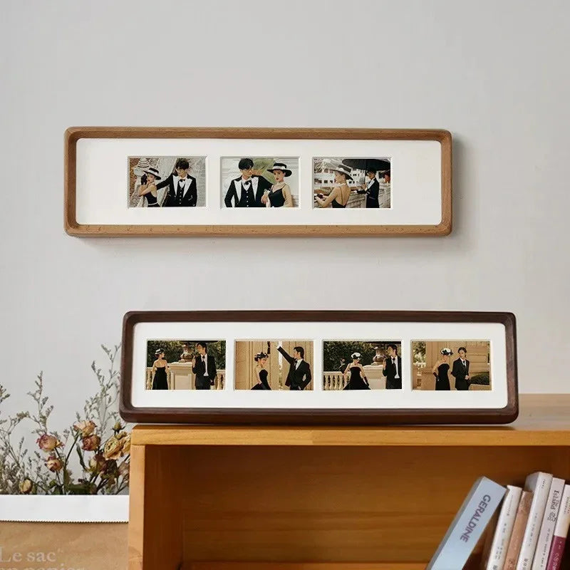 LIGNIVO - Wooden Multi-Photo Frame for Perfectly Aligned Memories