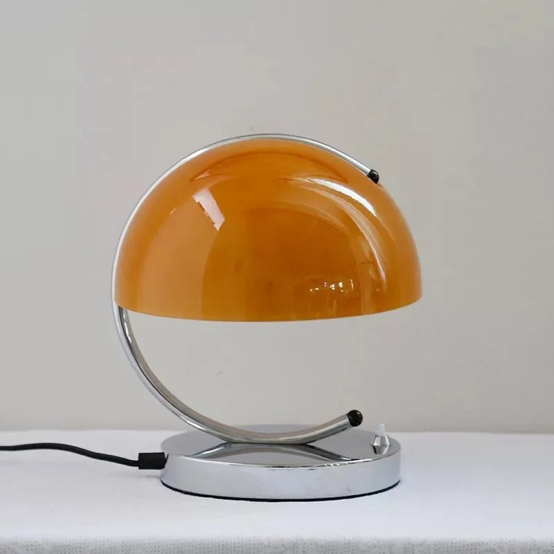 LUVETRA - Scandinavian Glass Table Lamp for Soft Ambient Light
