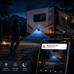 RVGUARD - Wireless Backup Camera for Safer RV Reversing at Night