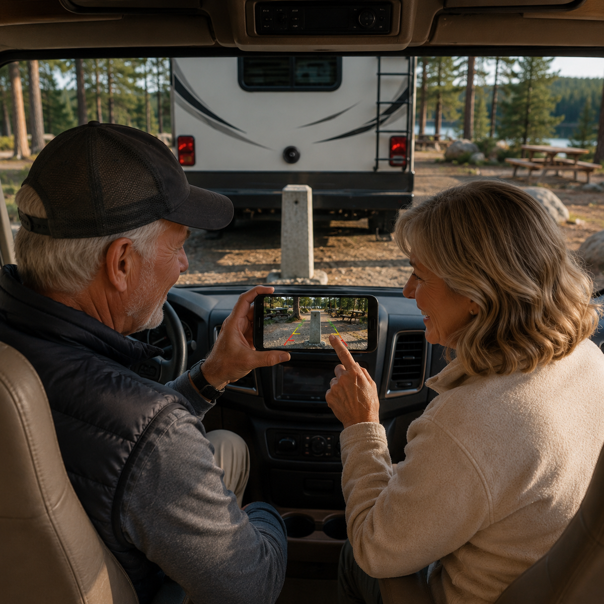 RVGUARD - Wireless Backup Camera for Safer RV Reversing at Night