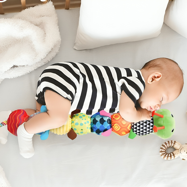 TILLUMA - Plush Musical Caterpillar for Soothing Sensory Play