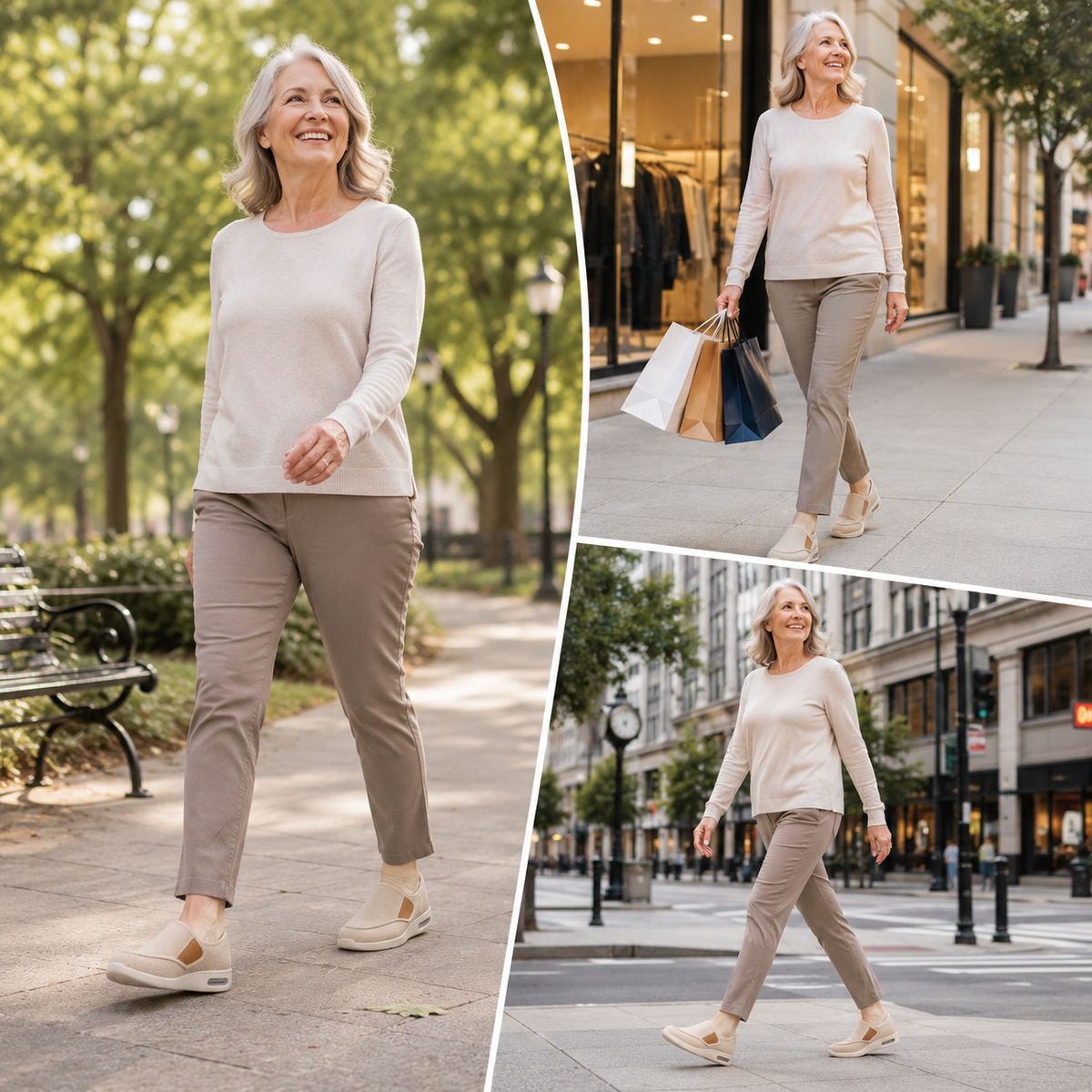 SOFTWALK - Extra-Wide Cushioned Shoes for Sensitive Feet