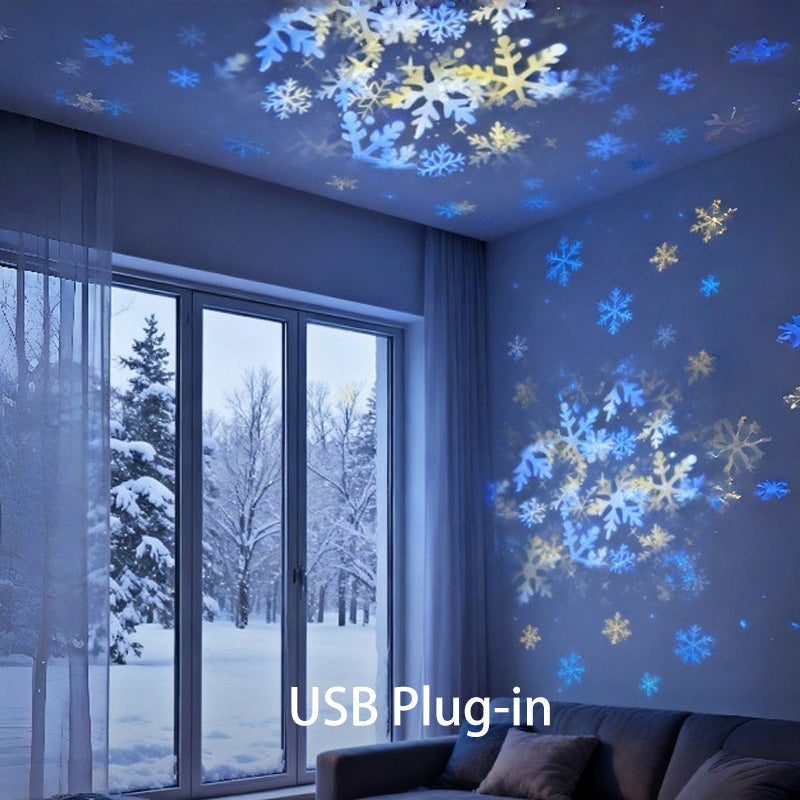 RIPPLELIGHT - Rotating LED Projector for a Calming Room Glow
