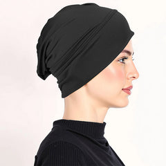 SOVYRA - Stretch Turban Cap for Secure All-Day Comfort