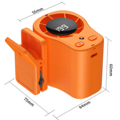 VAYLORA - Car Vent And Desk Fan for Hands-Free Cooling
