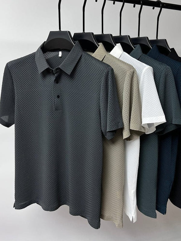 VELNARO - Breathable Polo Shirt That Stays Neat All Day
