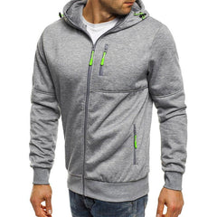 FLEVARO - Fleece-Lined Zip Hoodie for Warm Everyday Layering