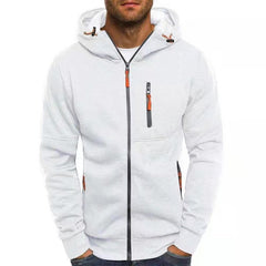 FLEVARO - Fleece-Lined Zip Hoodie for Warm Everyday Layering